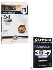 BilgiSarmal 2027 TYT Türkçe 20 x 40 Branş Denemeleri+ EVP Akademi Paragraf