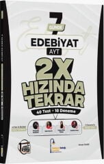 Edebiyat Sokağı AYT Edebiyat Ders Platosu 7 Günde 2X Hızında Tekrar Deneme