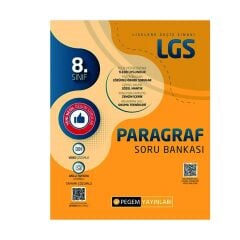 Pegem 8. Sınıf LGS Paragraf Soru Bankası