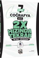 Ders Platosu AYT Coğrafya 7 Günde 2X Hızında Tekrar Deneme