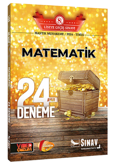 Sınav Yayınları 8. Sınıf LGS Matematik 24 Deneme