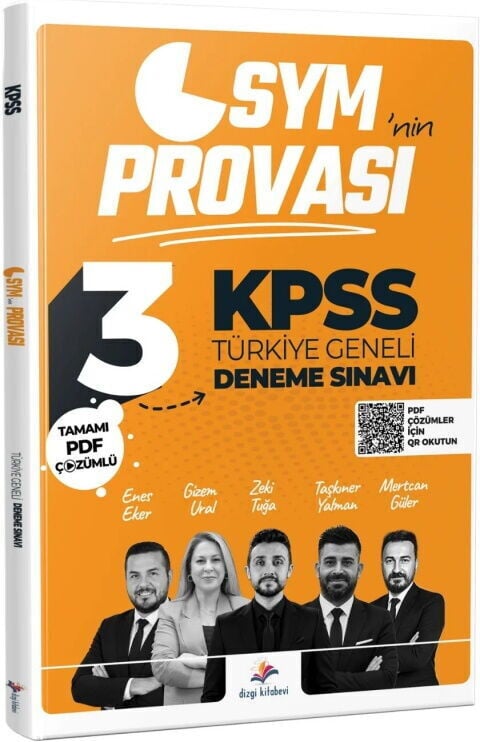2027 Dizgi Kitap KPSS ÖSYM nin Provası Türkiye Geneli Tamamı PDF Çözümlü 3 Deneme