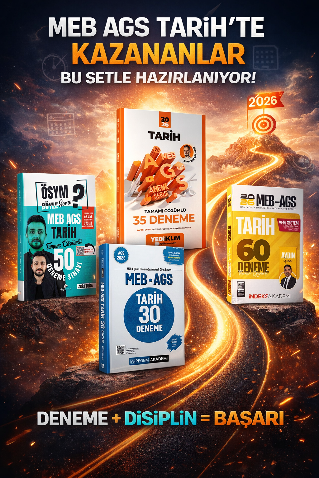 Yediiklim 2026 Meb-Ags Ahenk Tarih 35 Deneme & Meb Ags Tarih Deneme Karma Yayınlar Süper Set