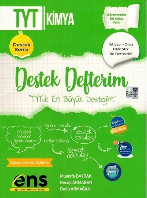 ENS Yayıncılık TYT Kimya Destek Defterim