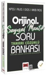 Yargı 2026 KPSS MEB-AGS ALES DGS Sayısal Mantık Orijinal Soru Bankası Çözümlü Yargı Yayınları