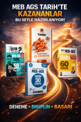 Yediiklim 2026 Meb-Ags Ahenk Tarih 35 Deneme & Meb Ags Tarih Deneme Karma Yayınlar Süper Set