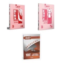 2027 Benim Hocam AYT Matematik + Biyoloji Konu + anla kazan paragraf deneme 3'lü Set