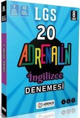 Adrenalin Yayınları 8. Sınıf LGS İngilizce 20 Branş Denemesi