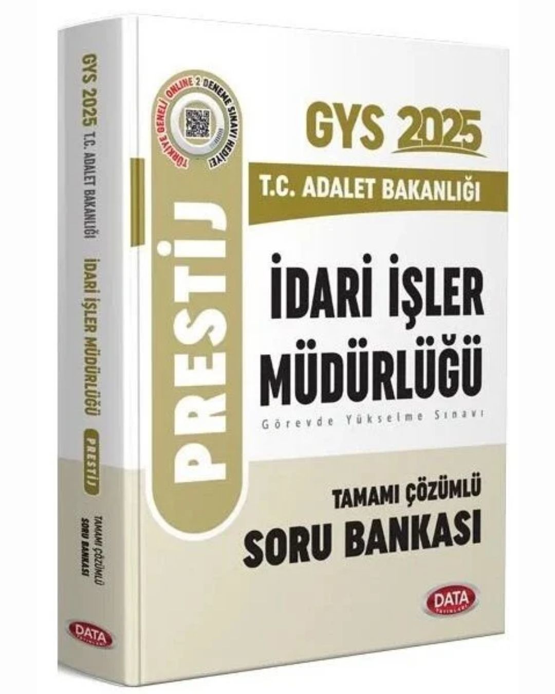 Data 2025 GYS Adalet Bakanlığı İdari İşler Müdürlüğü Prestij Soru Bankası Çözümlü Data Yayınları