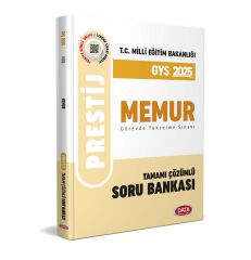 2025 Milli Eğitim Bakanlığı Memur Tamam Çözümlü GYS Soru Bankası Data Yayınları