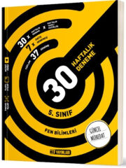 2027 Hız Yayınları 5. Sınıf Fen Bilimleri 30 Haftalık Deneme