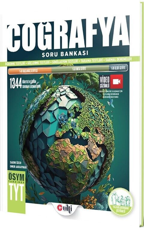 2027 Ulti Yayınları TYT Coğrafya Soru Bankası