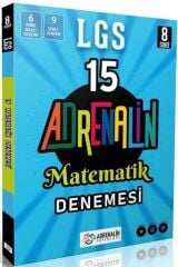 Adrenalin Yayınları 8. Sınıf LGS Matematik 15 Branş Denemesi