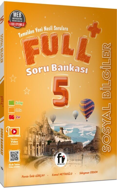 Fi Yayınları 5. Sınıf Sosyal Bilgiler FULL Soru Bankası