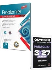 BilgiSarmal 2027  TYT Problemler Soru Bankası+ EVP Akademi Paragraf