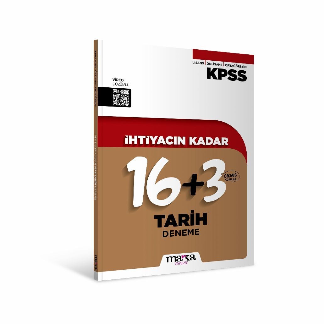 İhityacın Kadar KPSS Lisans Önlisans Ortaöğretim Tarih 19 Deneme Marka Yayınları