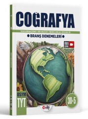 Ulti Yayınları TYT Coğrafya 30 x 5 Branş Denemeleri