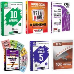 2026 KPSS Genel Yetenek Genel Kültür Ön Lisans Ortaöğretim Kazandıran Süper Karma Deneme ve Ön Lisans Çıkmış Sorular Seti