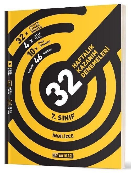 Hız Yayınları 7. Sınıf İngilizce 32 Deneme Hız Yayınları