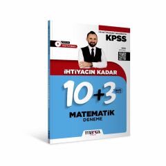 İhityacın Kadar KPSS Lisans Önlisans Ortaöğretim Matematik 13 Deneme Marka Yayınları