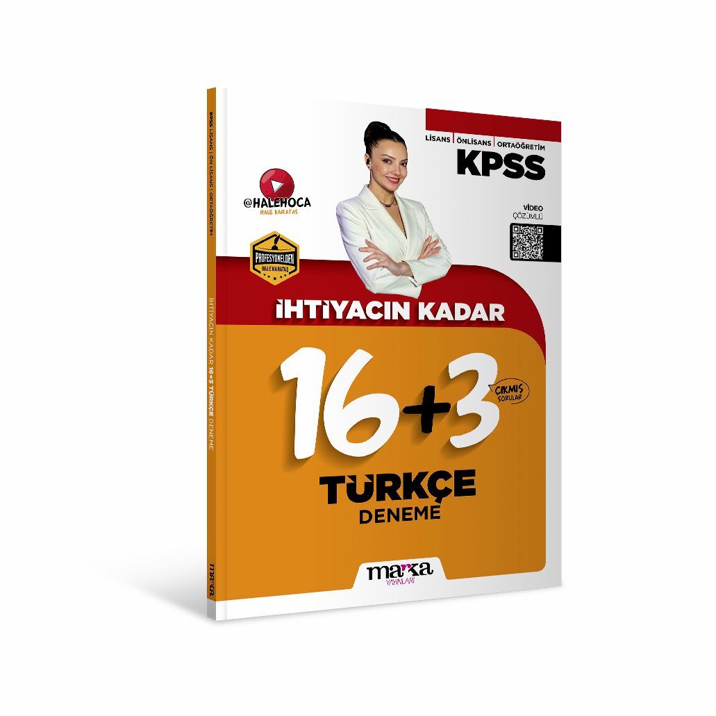 İhityacın Kadar KPSS Lisans Önlisans Ortaöğretim Türkçe 19 Deneme Marka Yayınları