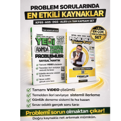 Yediiklim KPSS AGS DGS ALES Problemler Deneme Kampı (60 Deneme) & Tüm Adaylar Yedi Adımda Temelden Zirveye Problemler ve Sayısal Mantık Konu Anlatımlı Soru Bankası Mehmet Bilge YILDIZ Seti