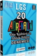 Adrenalin Yayınları 8. Sınıf LGS Din Kültürü ve Ahlak Bilgisi 20 Branş Denemesi