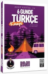 Retro 2026 KPSS YKS 6 Günde Türkçe Soru Kampı - Aker Kartal Retro Yayıncılık