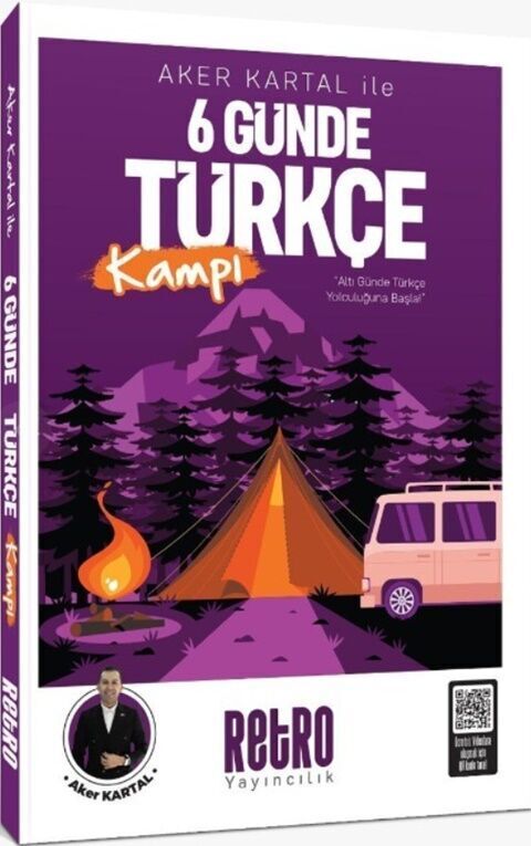 Retro 2026 KPSS YKS 6 Günde Türkçe Soru Kampı - Aker Kartal Retro Yayıncılık