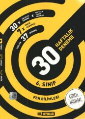 2027 Hız Yayınları 6. Sınıf Fen Bilimleri 30 Haftalık Kazanım Denemeleri