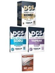 Anla Kazan + Yediiklim 2026 DGS Sayısal Sözel Prestij Konu + Soru + Deneme + Yaprak Test 4 lü Set