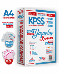 İnformal Yayınları 2026 KPSS Lisans Yazarlar Karması GYGK Türkiye Geneli Kurumsal 10lu Deneme Paketi