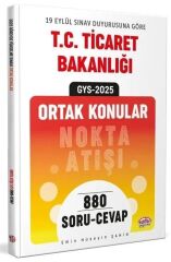 Editör 2025 GYS Ticaret Bakanlığı Ortak Konular Nokta Atışı Soru Cevap Görevde Yükselme Editör Yayınları