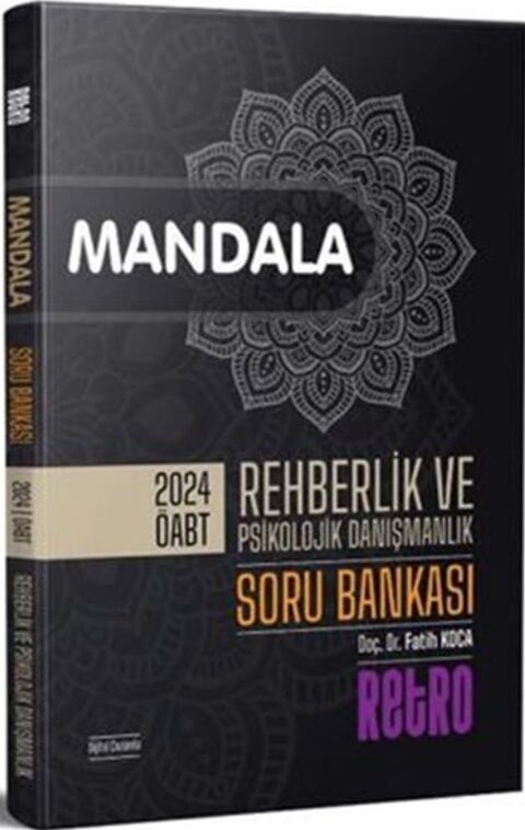 Retro ÖABT Rehberlik ve Psikolojik Danışmanlık Mandala Soru Bankası - Fatih Koca Retro Yayıncılık