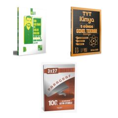 2027 Benim Hocam TYT Din Kültürü ve Ahlak Bilgisi Konu + TYT Kimya Günde Genel Tekrar Kampı Konu 3'lü Set
