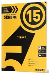 Hız Yayınları 5. Sınıf Türkçe 15 Deneme Hız Yayınları