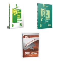 2027 Benim Hocam TYT Din Kültürü ve Ahlak Bilgisi Konu + TYT Fizik Konu + anla kazan paragraf deneme 3'lü Set