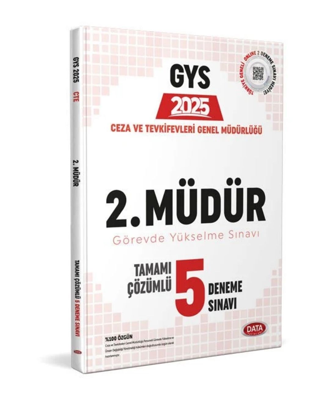 Data Yayınları 2025 GYS Ceza ve Tevkifevleri 2. Müdür 5 Deneme Sınavı