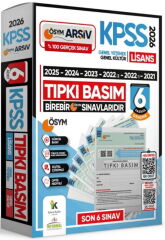 İnformal Yayınları 2026 KPSS Lisans ÖSYM Çıkmış Soru Tıpkı Basım 12 li Deneme Paketi