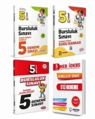 Data 2025 5. Sınıf Bursluluk 15 Deneme + Editör Soru Bankası 4 lü Set Data + Ardışık