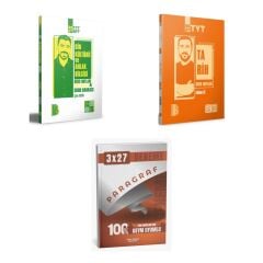 2027 Benim Hocam TYT Din Kültürü ve Ahlak Bilgisi Konu + TYT Tarih Konu + anla kazan paragraf deneme 3'lü Set