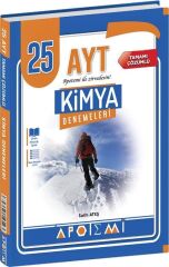 Apotemi Yayınları AYT Kimya 25 li Deneme
