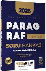 Yediiklim 2026 KPSS MEB-AGS DGS ALES TYT AYT MSÜ Paragraf Premium Soru Bankası Çözümlü Yediiklim Yayınları