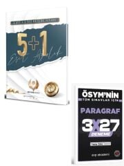 BilgiSarmal 2027 TYT AYT Eşit Ağırlık 5 + 1 Denemesi+ EVP Akademi Paragraf