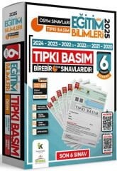 İnformal Yayınları 2026 KPSS Eğitim Bilimleri ÖSYM Tıpkı Basım Çıkmış Soru 6lı Deneme