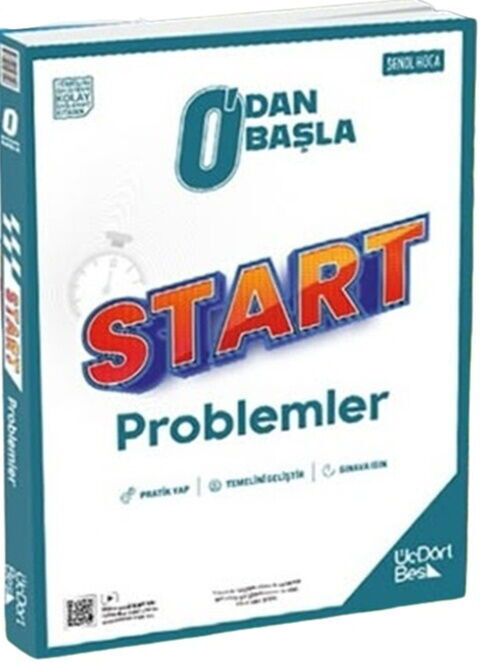 2027 ÜçDörtBeş Yayınları Sıfırdan Başla Start Problemler