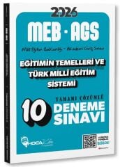 Hoca Kafası 2026 MEB-AGS Eğitimin Temelleri ve Türk Milli Eğitim Sistemi 10 Deneme Çözümlü Hoca Kafası Yayınları