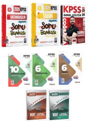 Anla Kazan 2026 KPSS İndeks Tarih Vatandaşlık Soru + Yargı Coğrafya Soru + Marka Deneme 8 li Set