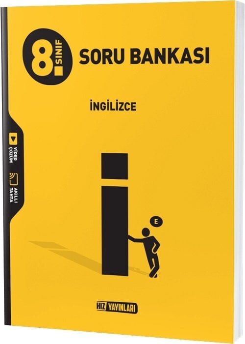 Hız Yayınları 8. Sınıf LGS İngilizce Soru Bankası