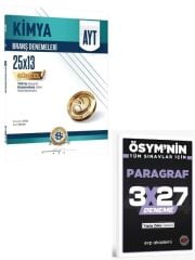 BilgiSarmal 2027 AYT Kimya 25 x 13 Branş Denemeleri+ EVP Akademi Paragraf